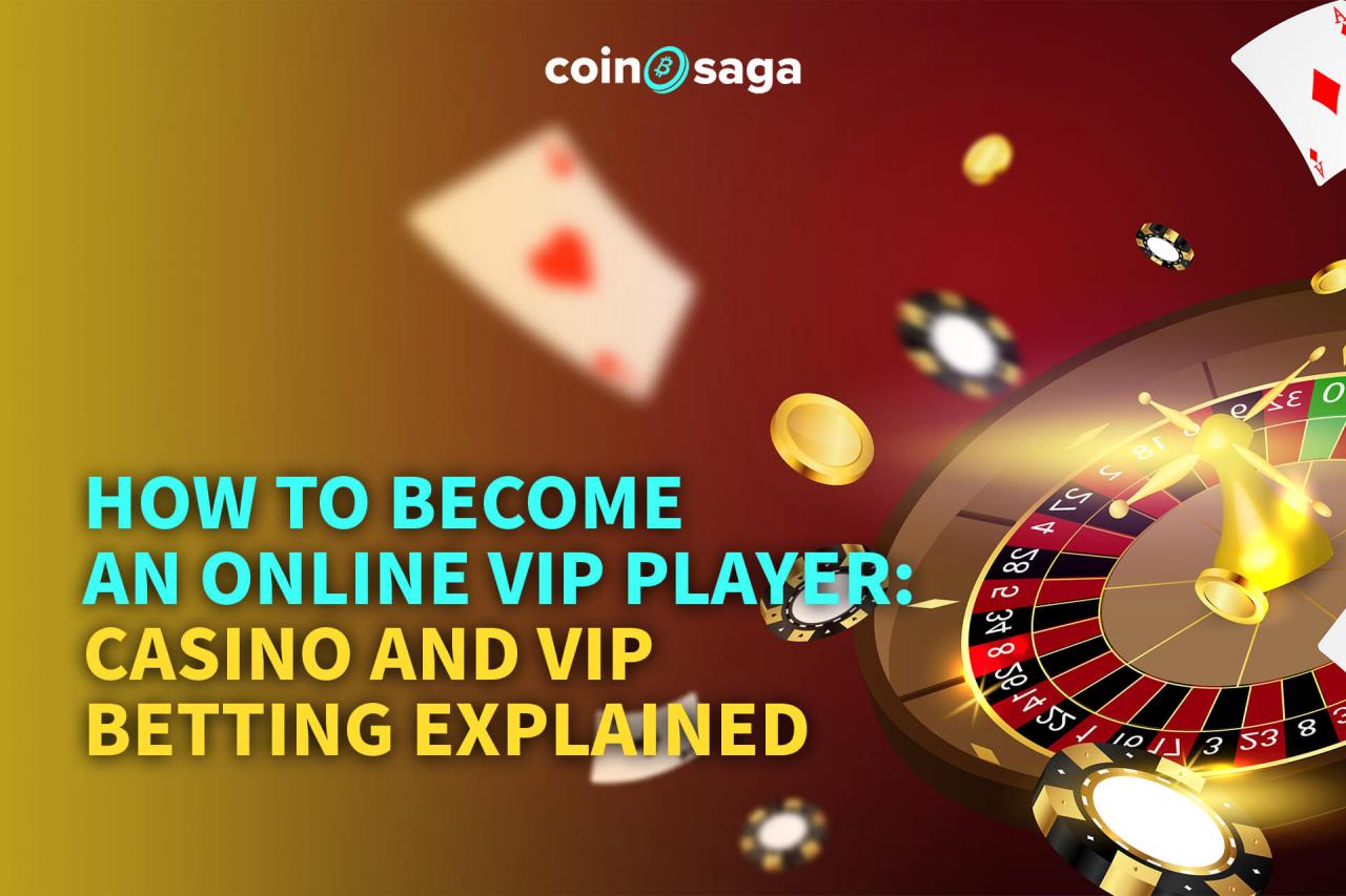 How to an Online VIP Player Casino and VIP Betting Explained